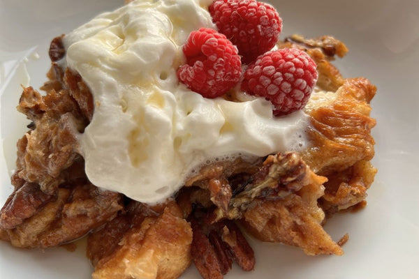 Maple Pecan Croissant French Toast