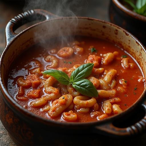 Campfire Lasagna Soup