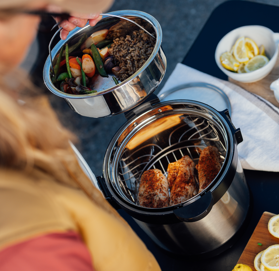 RockPot The Portable Slow-Cooker. No Propane. No Electricity.