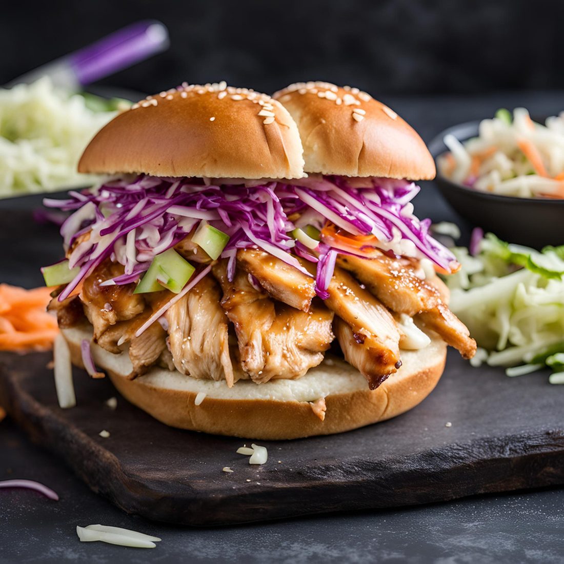 Hawaiian Chicken Sandwiches