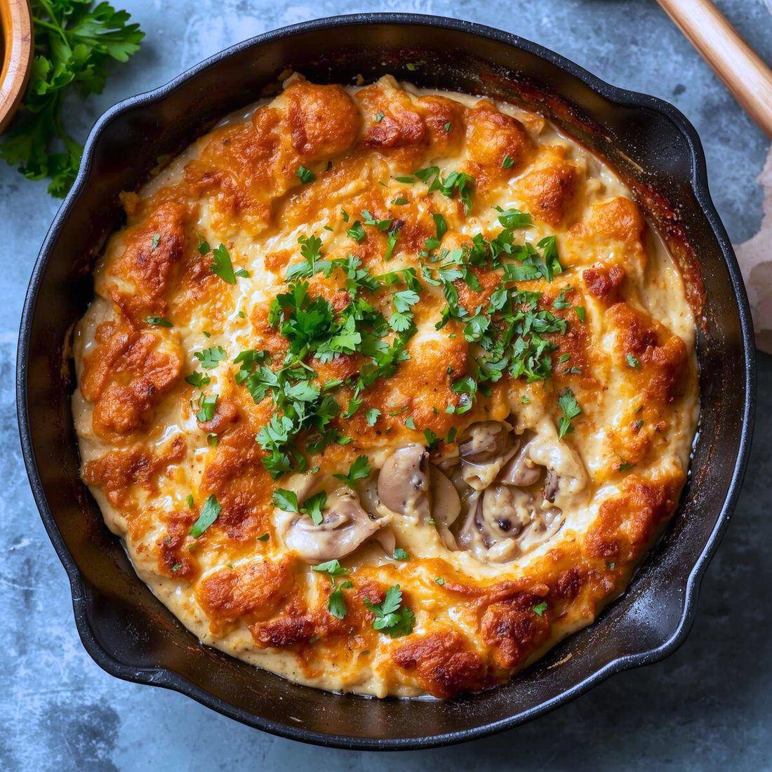 Stuffed Mushroom Dip